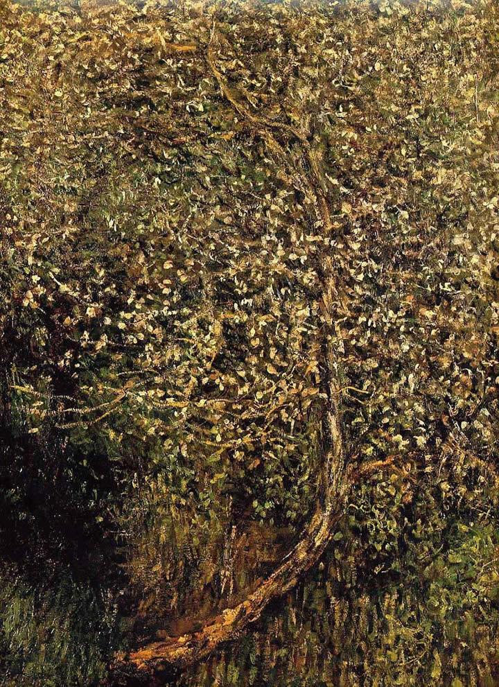Claude Monet Apple Trees in Blossom by the Water
